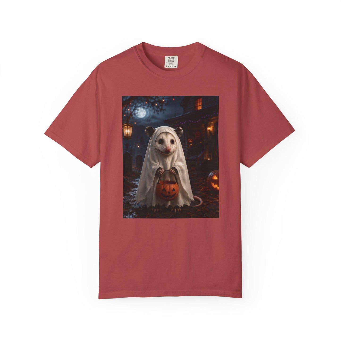 Halloween Possum Shirt, Cute Ghost Opossum Tee, Spooky Season Animal T-shirt, Funny Fall Wildlife Graphic Gift