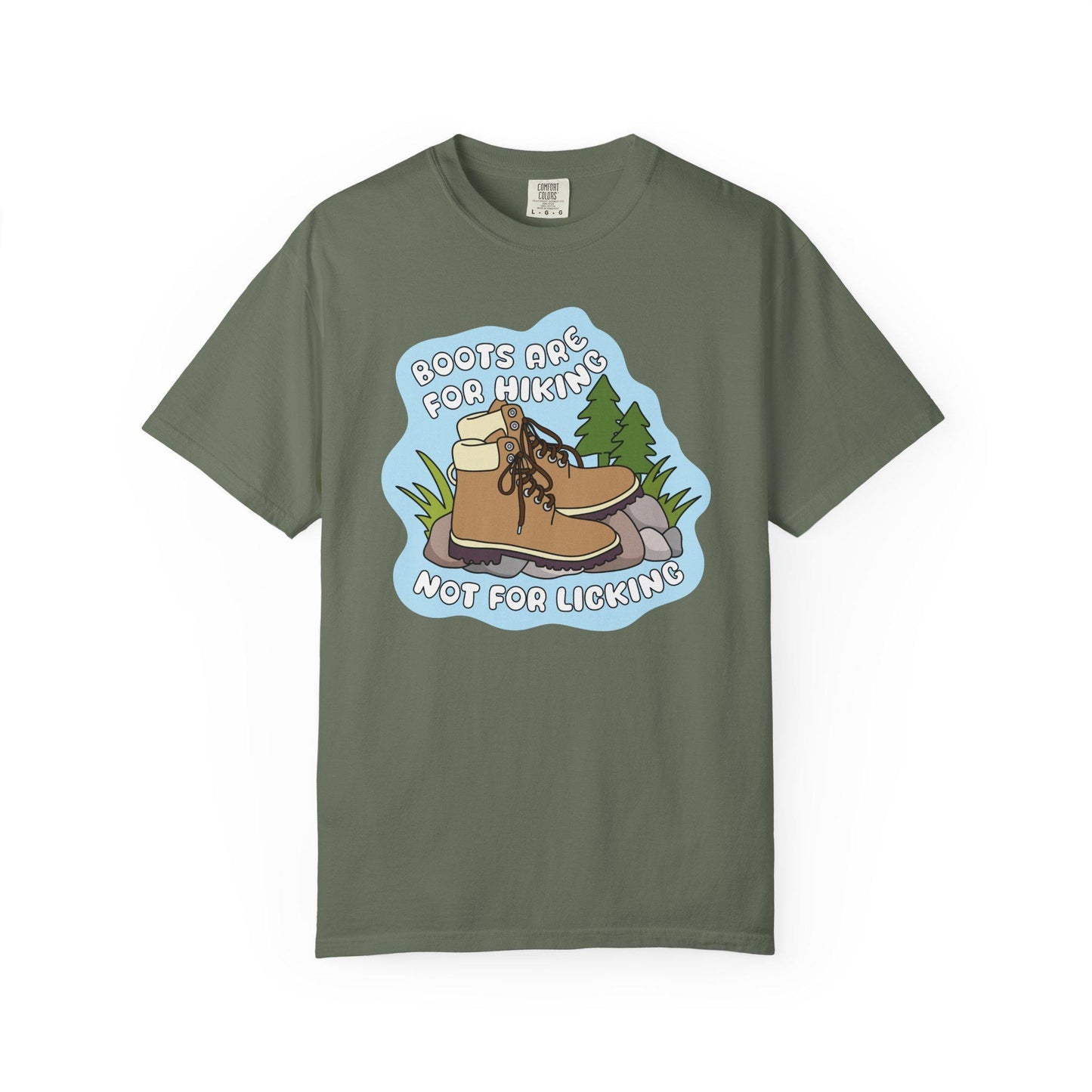 Boots Are For Hiking Not For Licking Shirt, Funny Anti Trump Tee, FDT Political Humor Hiking T-Shirt, Smash The Patriarchy