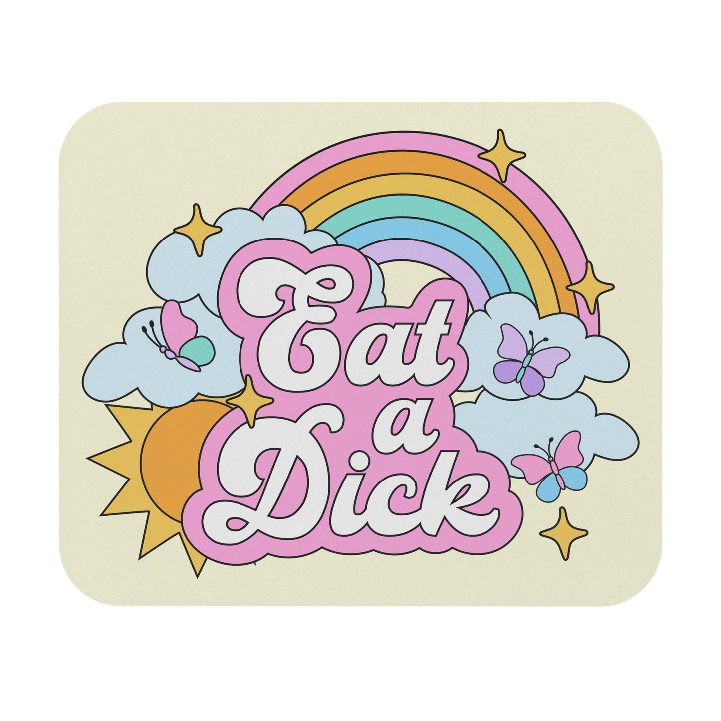 Eat A D*ck Mouse Pad, Hilarious Snarky Office Humor, Coworker Gag Gift
