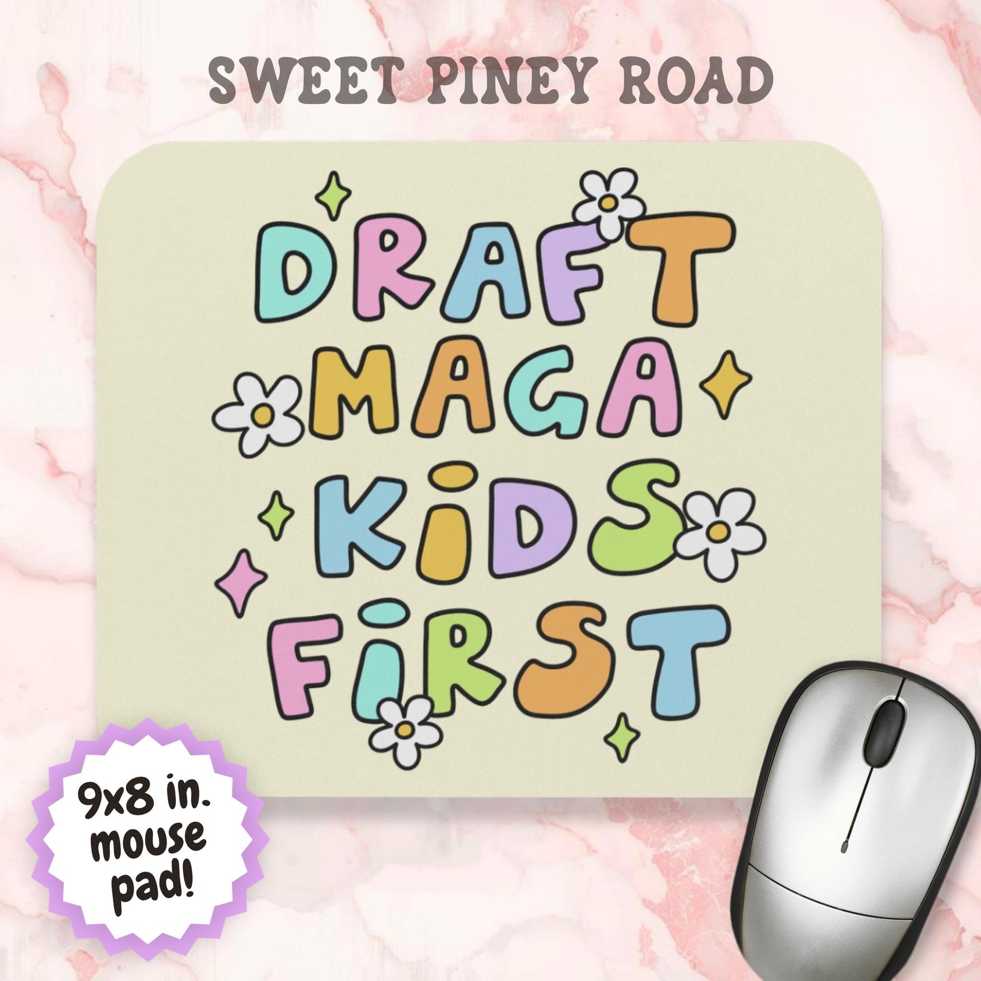 Anti-MAGA FDT Mouse Pad, Hilarious Snarky Liberal Office Humor
