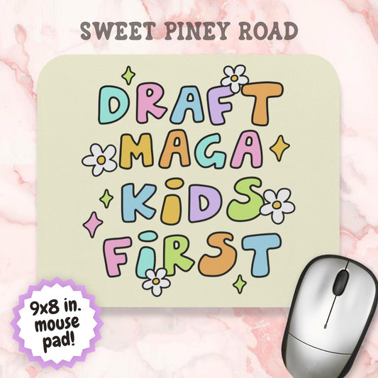 Anti-MAGA FDT Mouse Pad, Hilarious Snarky Liberal Office Humor