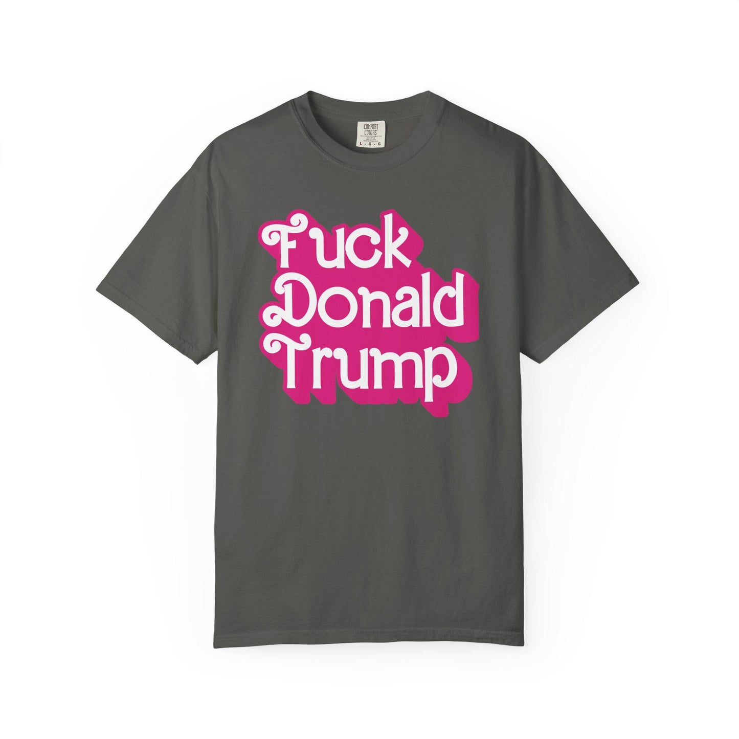 F*ck Donald Trump Shirt, Funny Anti Trump Political Humor Tee, FDT Anti MAGA Graphic T-Shirt, Girly Y2k Aesthetic