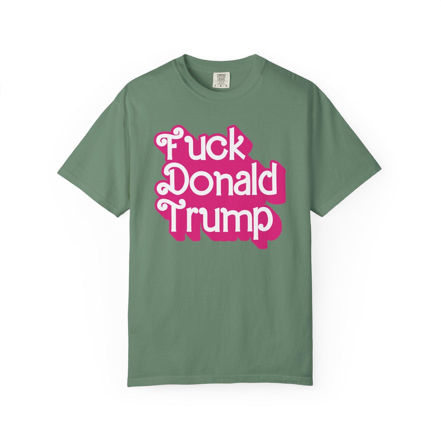 F*ck Donald Trump Shirt, Funny Anti Trump Political Humor Tee, FDT Anti MAGA Graphic T-Shirt, Girly Y2k Aesthetic