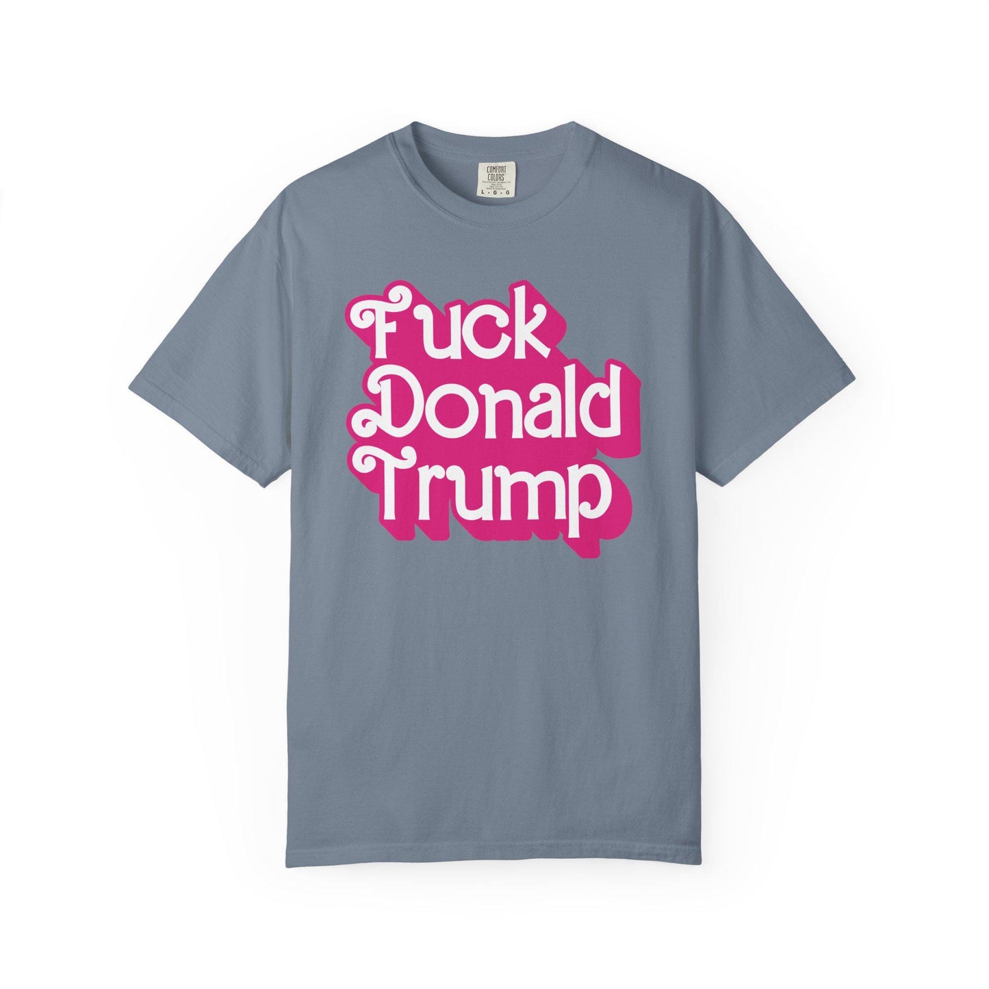 F*ck Donald Trump Shirt, Funny Anti Trump Political Humor Tee, FDT Anti MAGA Graphic T-Shirt, Girly Y2k Aesthetic