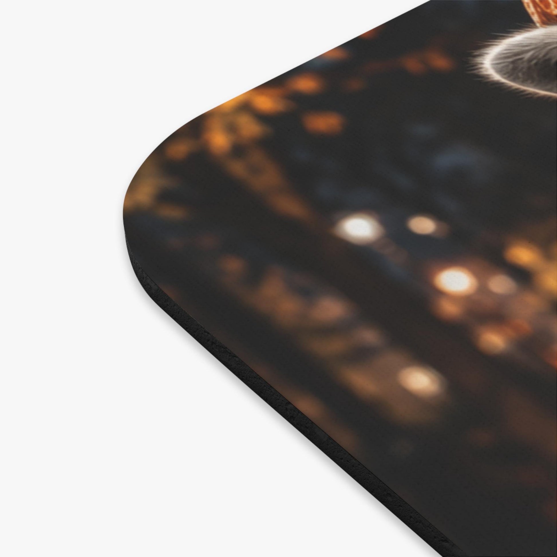 Halloween Raccoon Mouse Pad, Cute Trick or Treat Raccoon Desk Accessory, Spooky Fall Decor, Autumn Animal Gift, Halloween Office Decor
