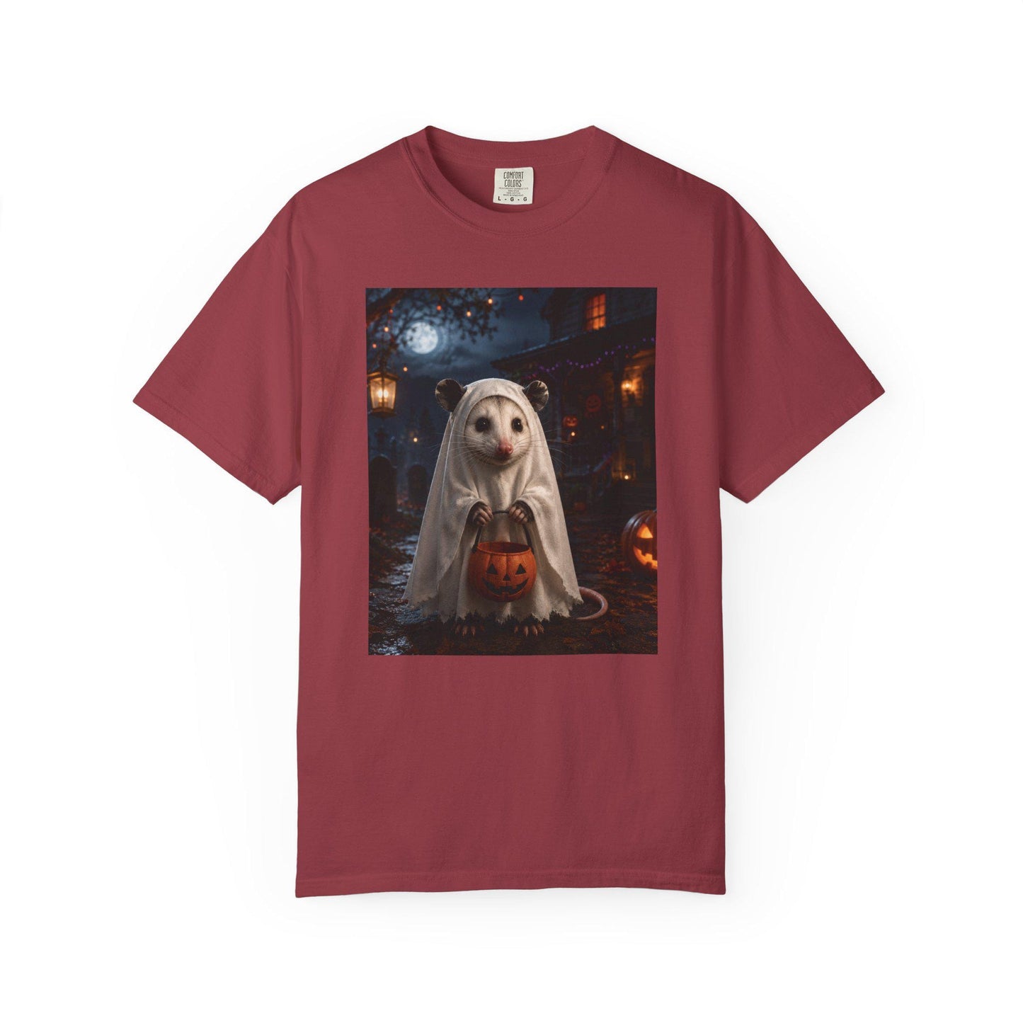 Halloween Possum Shirt, Cute Ghost Opossum Tee, Spooky Season Animal T-shirt, Funny Fall Wildlife Graphic Gift