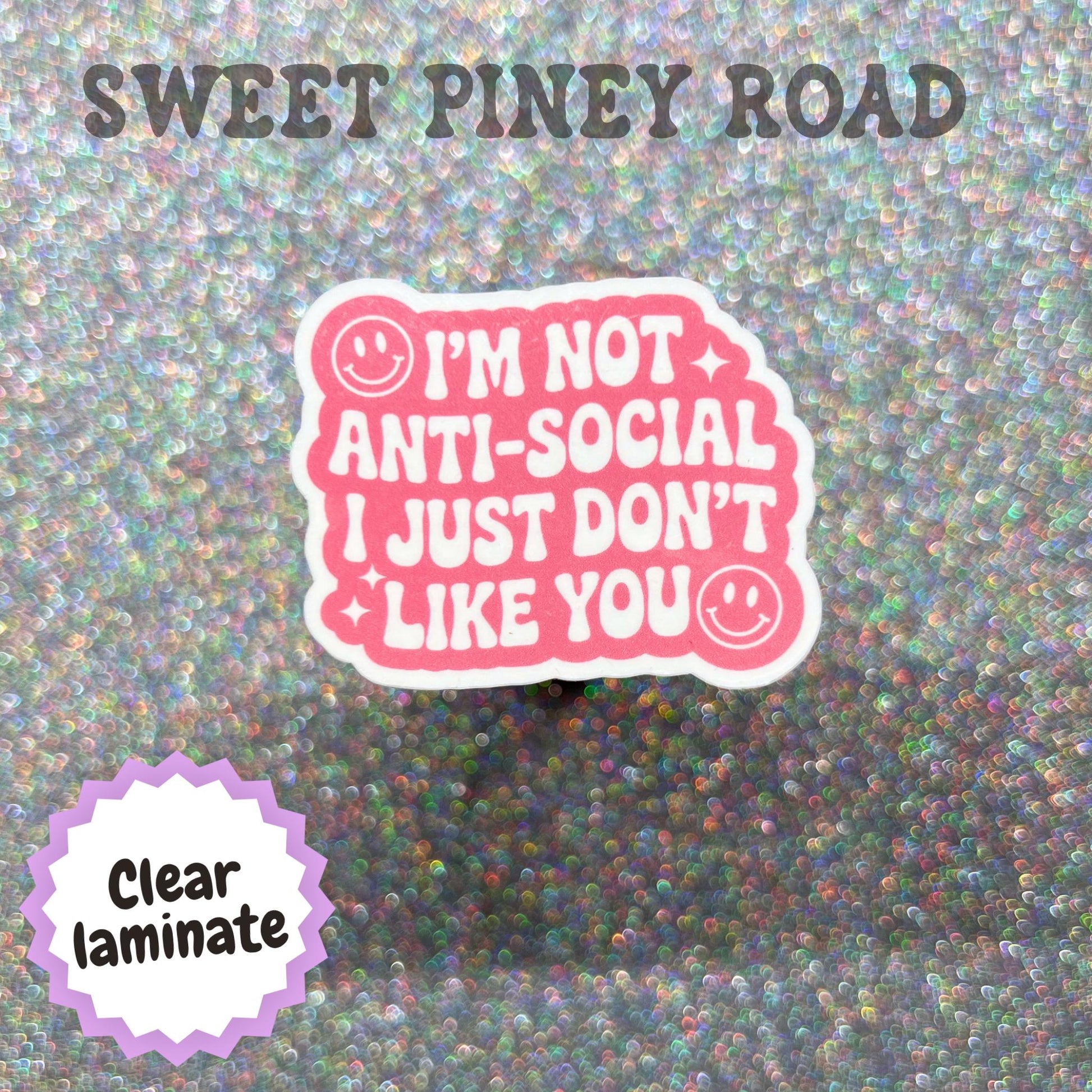Please Hesitate To Reach Out Sticker, Funny Introvert Sticker, Social Anxiety Humor Decal, Sarcastic Office Humor, Anti Social Gift