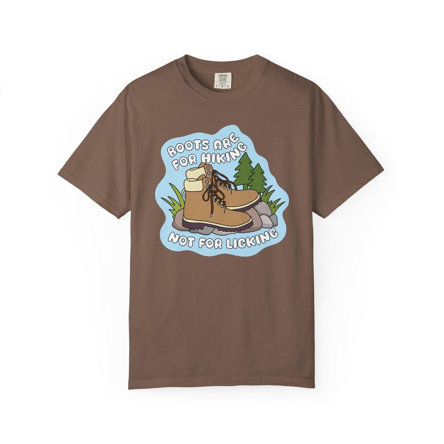 Boots Are For Hiking Not For Licking Shirt, Funny Anti Trump Tee, FDT Political Humor Hiking T-Shirt, Smash The Patriarchy