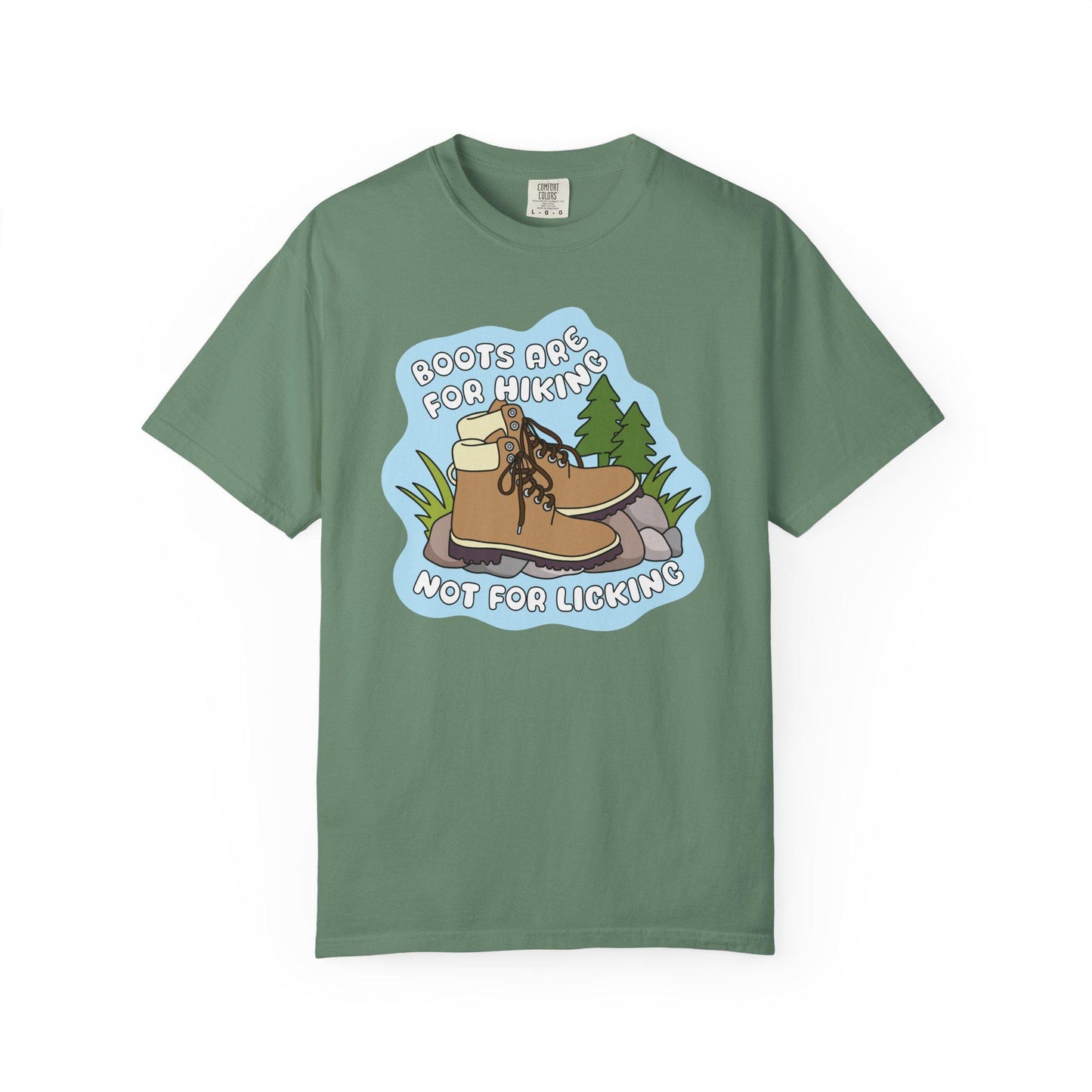 Boots Are For Hiking Not For Licking Shirt, Funny Anti Trump Tee, FDT Political Humor Hiking T-Shirt, Smash The Patriarchy