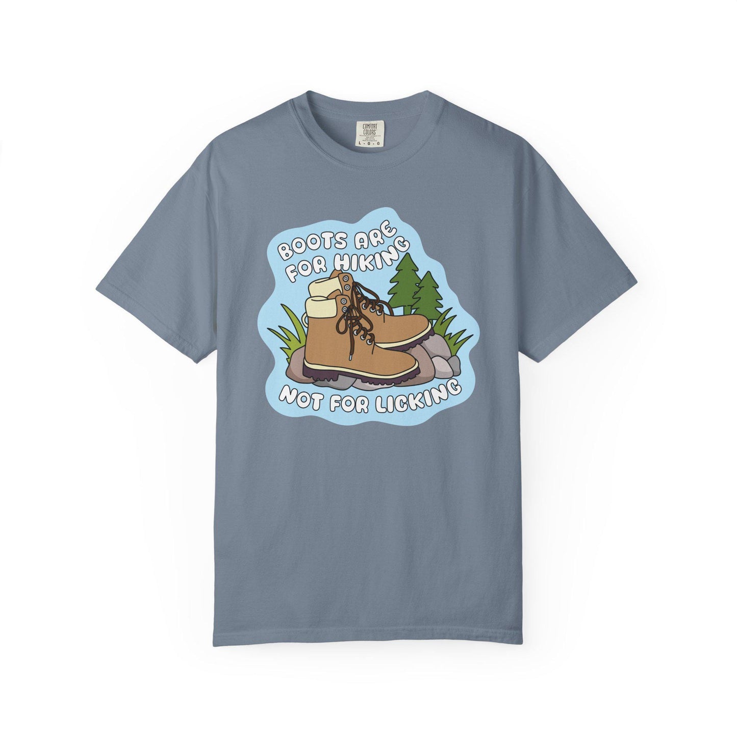 Boots Are For Hiking Not For Licking Shirt, Funny Anti Trump Tee, FDT Political Humor Hiking T-Shirt, Smash The Patriarchy
