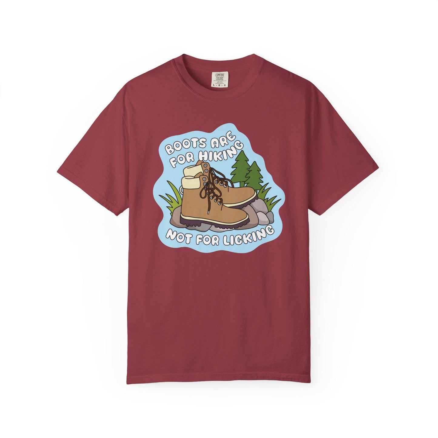 Boots Are For Hiking Not For Licking Shirt, Funny Anti Trump Tee, FDT Political Humor Hiking T-Shirt, Smash The Patriarchy