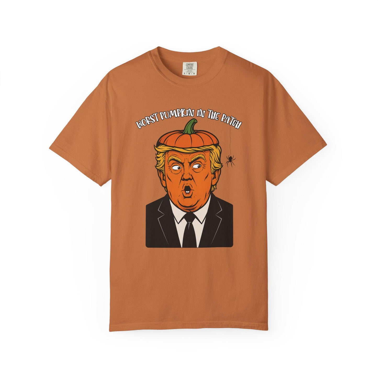 Worst Pumpkin In The Patch Shirt, Funny Anti Trump Halloween Tee, FDT Anti MAGA Political Humor T-Shirt