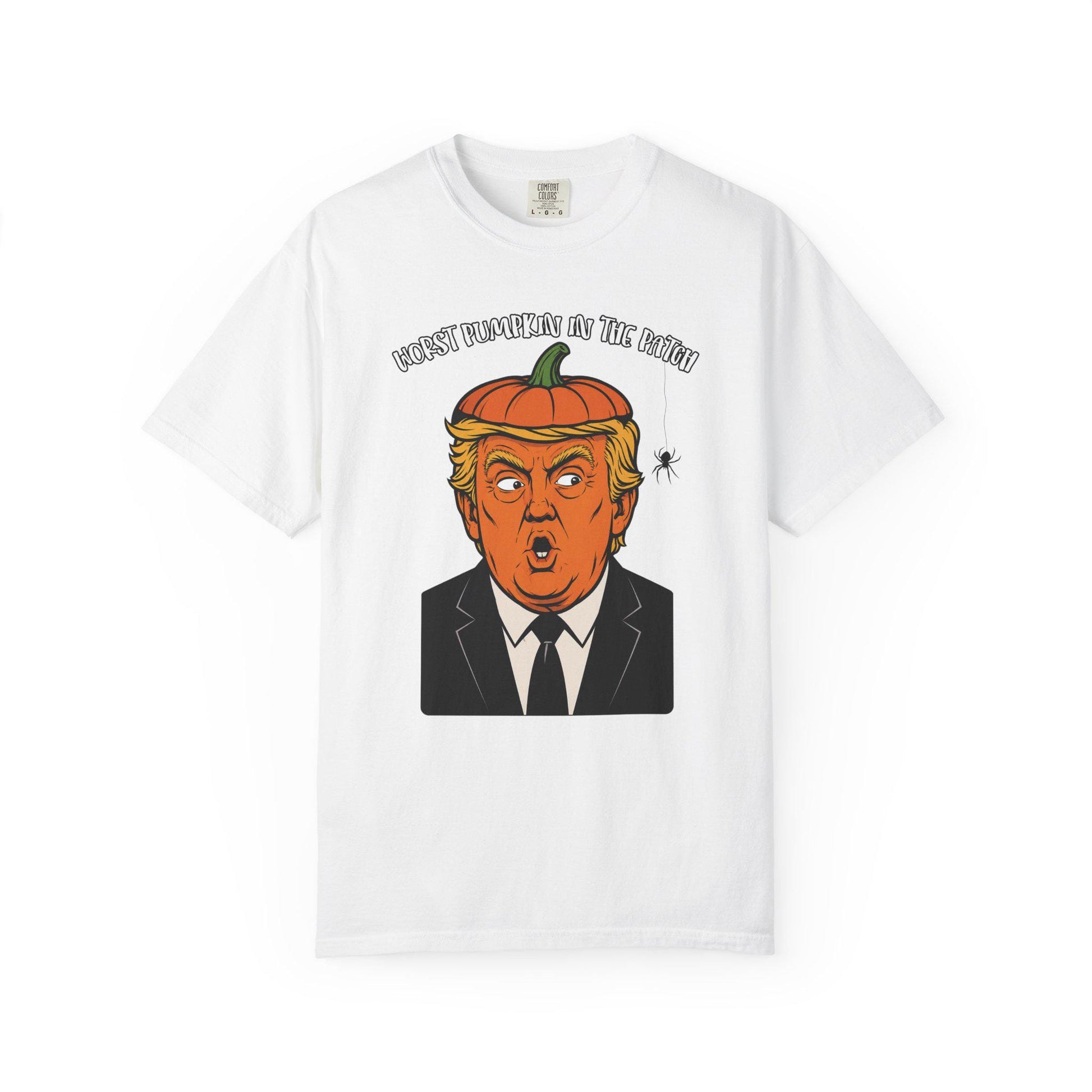 Worst Pumpkin In The Patch Shirt, Funny Anti Trump Halloween Tee, FDT Anti MAGA Political Humor T-Shirt