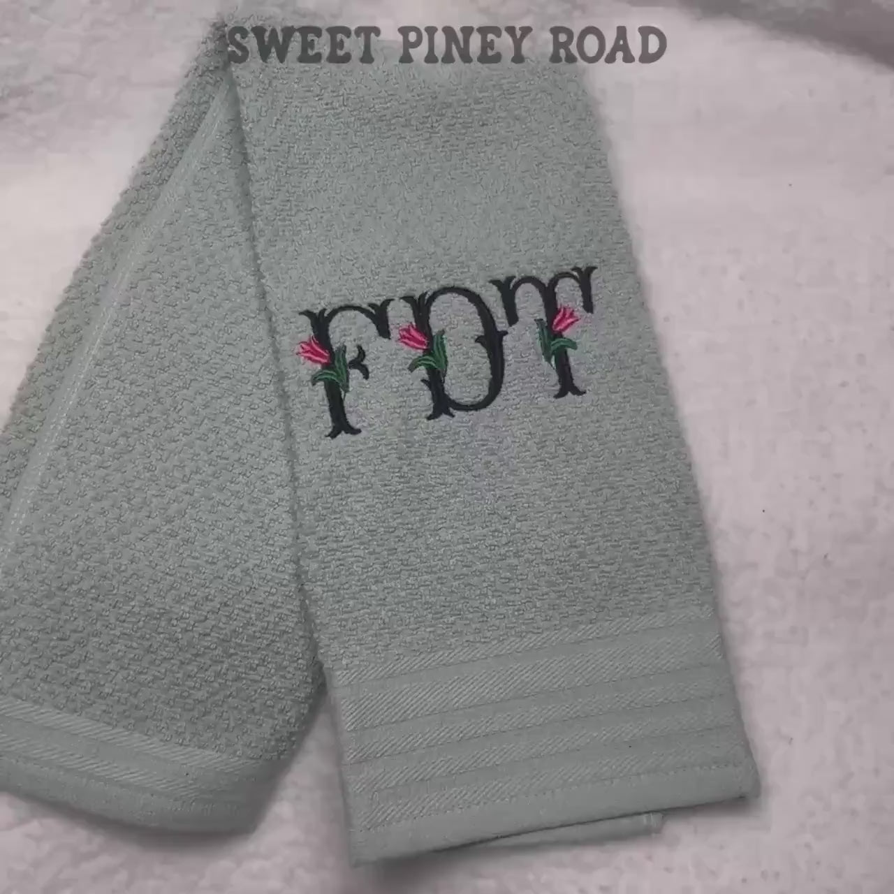 Subtle Anti Trump Hand Towel, F*ck Trump Liberal Gift Political FDT Kitchen Funny Home Decor Eat The Rich Resist Floral Towels Protest Humor